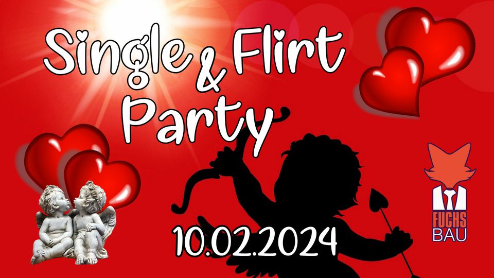 10.02.2024 Single und Flirtparty vorm Valentinstag